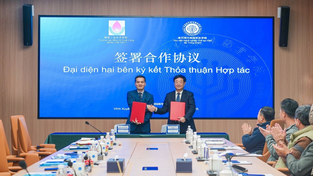 中越校企携手共育人才 | 开云在线登录app入口与越南工业技术学院签署战略合作协议